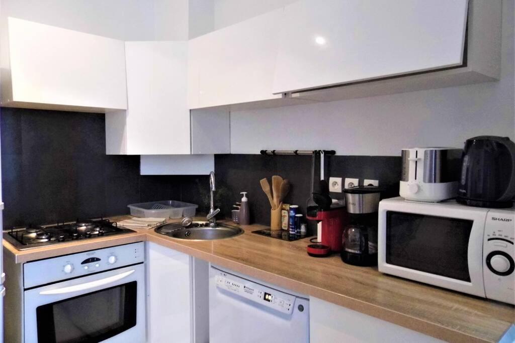 2 Spacious Bedrooms Near Riquier Station! ニース エクステリア 写真